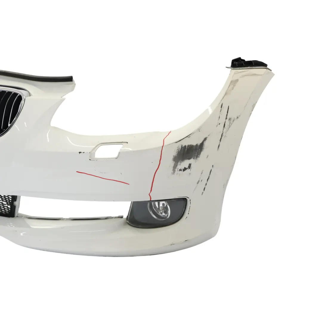Bumper Front BMW E92 E93 LCI Trim Panel Alpinweiss 3 Alpine White - 300