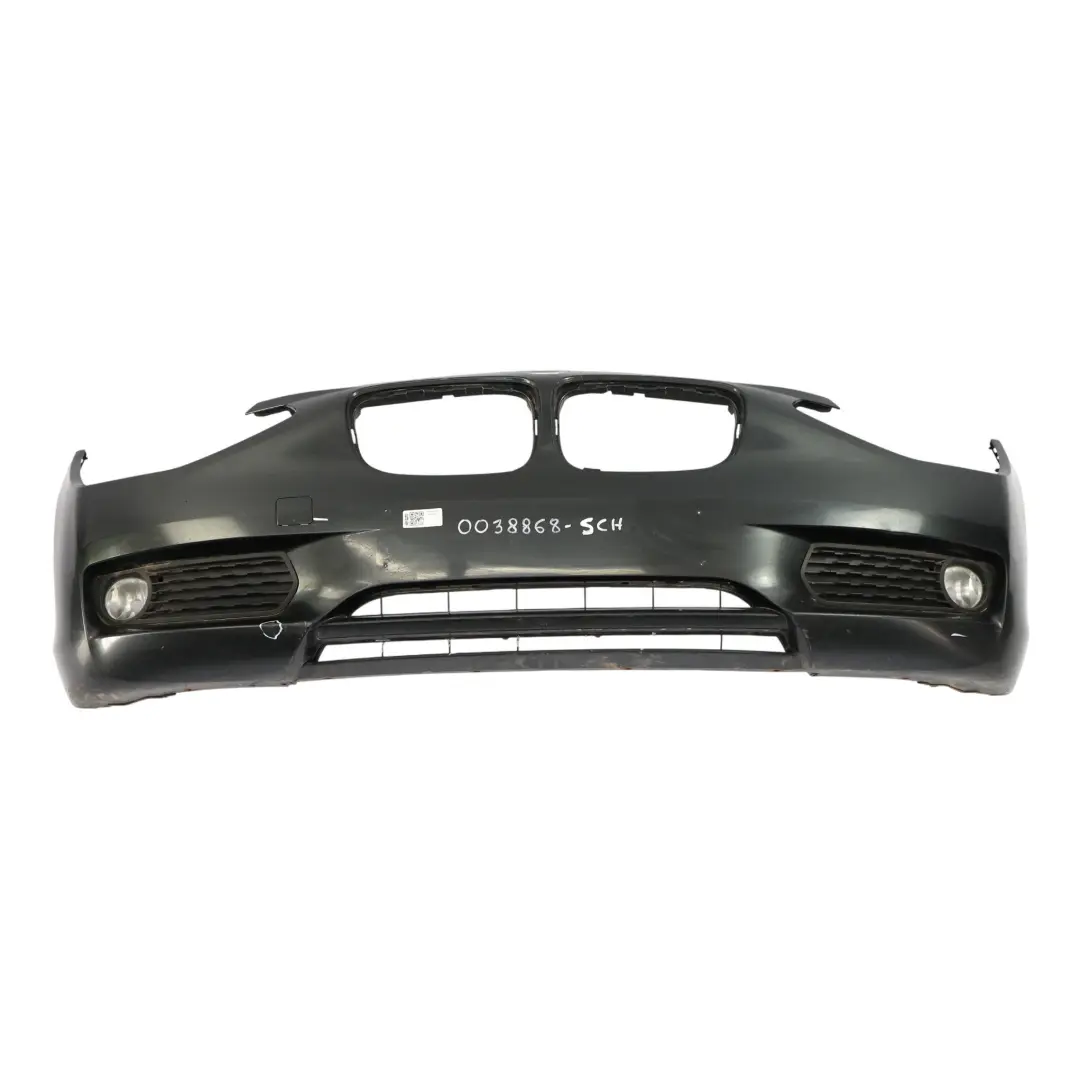 BMW F20 F21 Bumper Front Complete Trim Panel Covering Schwarz 2 Black - 668