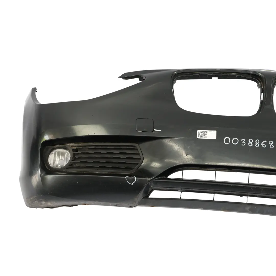 BMW F20 F21 Bumper Front Complete Trim Panel Covering Schwarz 2 Black - 668
