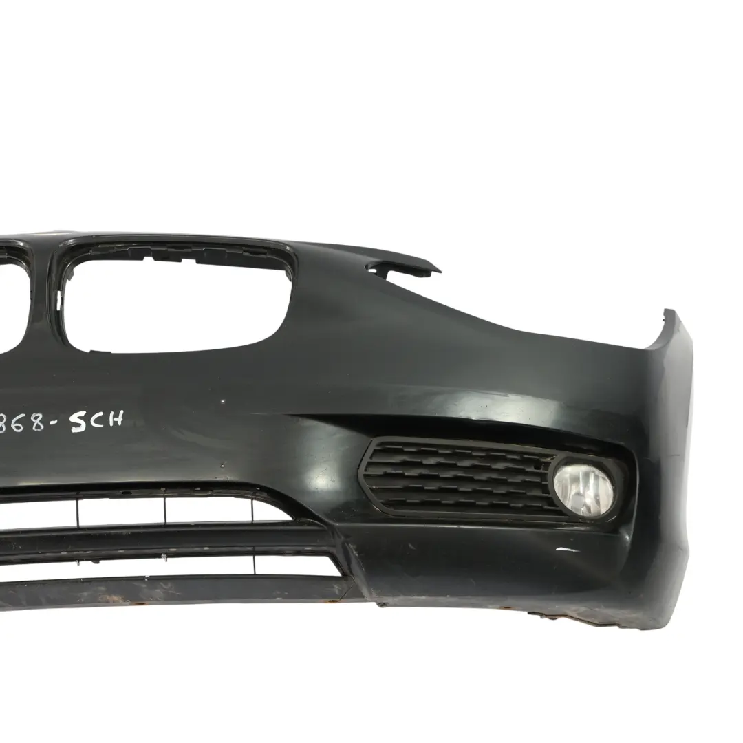 BMW F20 F21 Bumper Front Complete Trim Panel Covering Schwarz 2 Black - 668