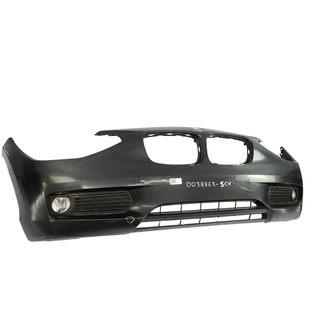 BMW F20 F21 Bumper Front Complete Trim Panel Covering Schwarz 2 Black - 668