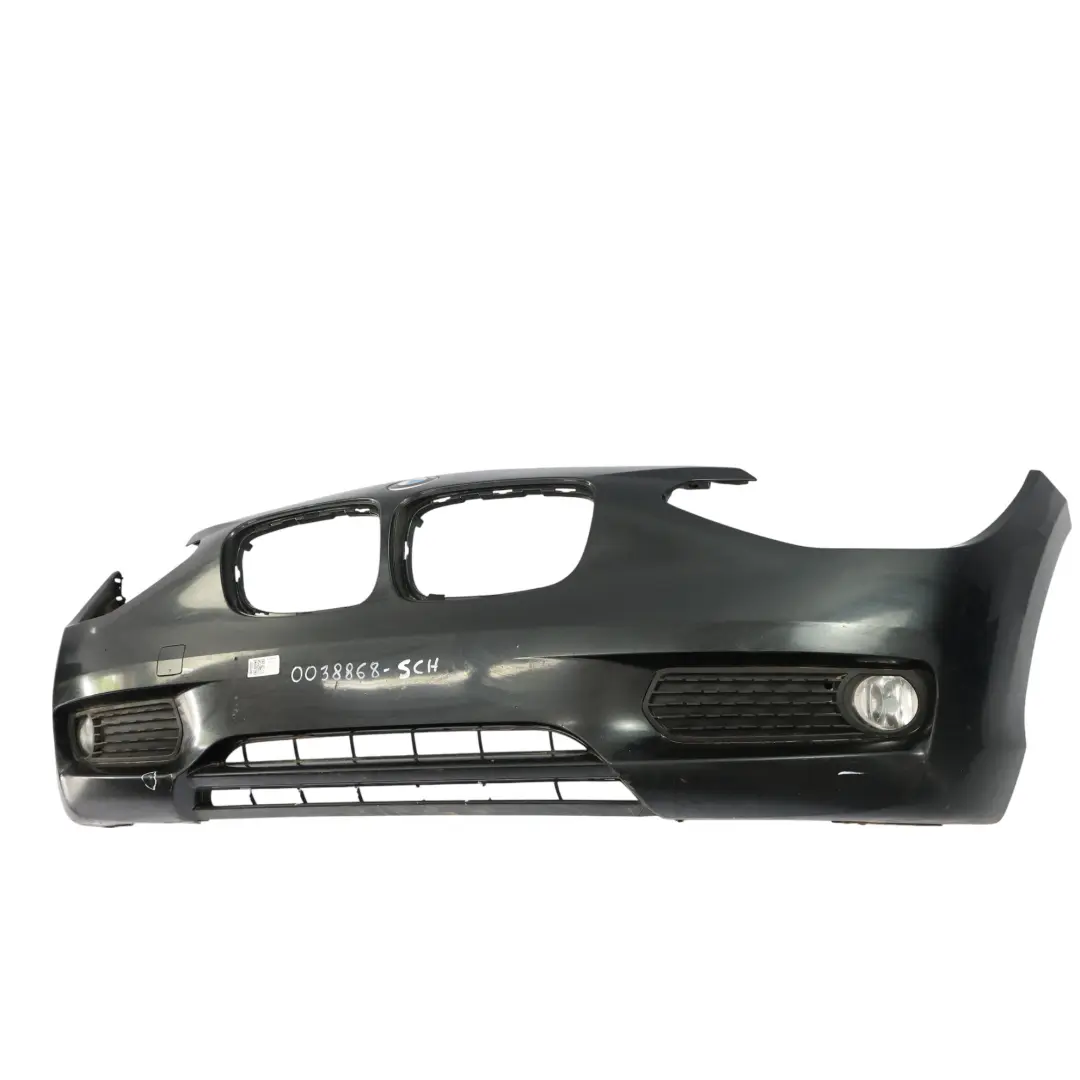 BMW F20 F21 Bumper Front Complete Trim Panel Covering Schwarz 2 Black - 668