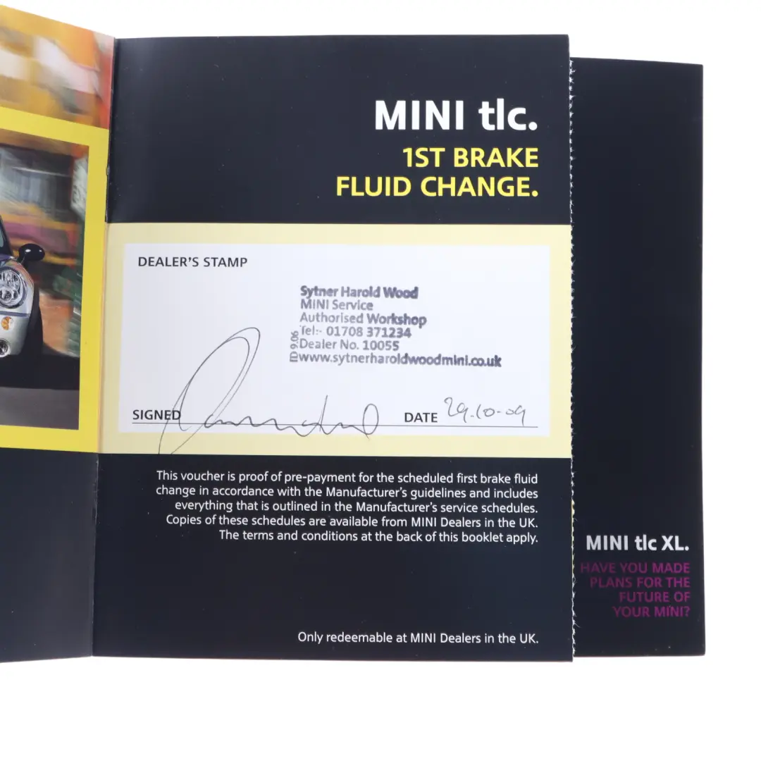 Owner's Handbook Mini R50 R52 R53 Instructions Manual Book Set Pouch Case Wallet  - SKU 0159123-3 - Part number 0159123