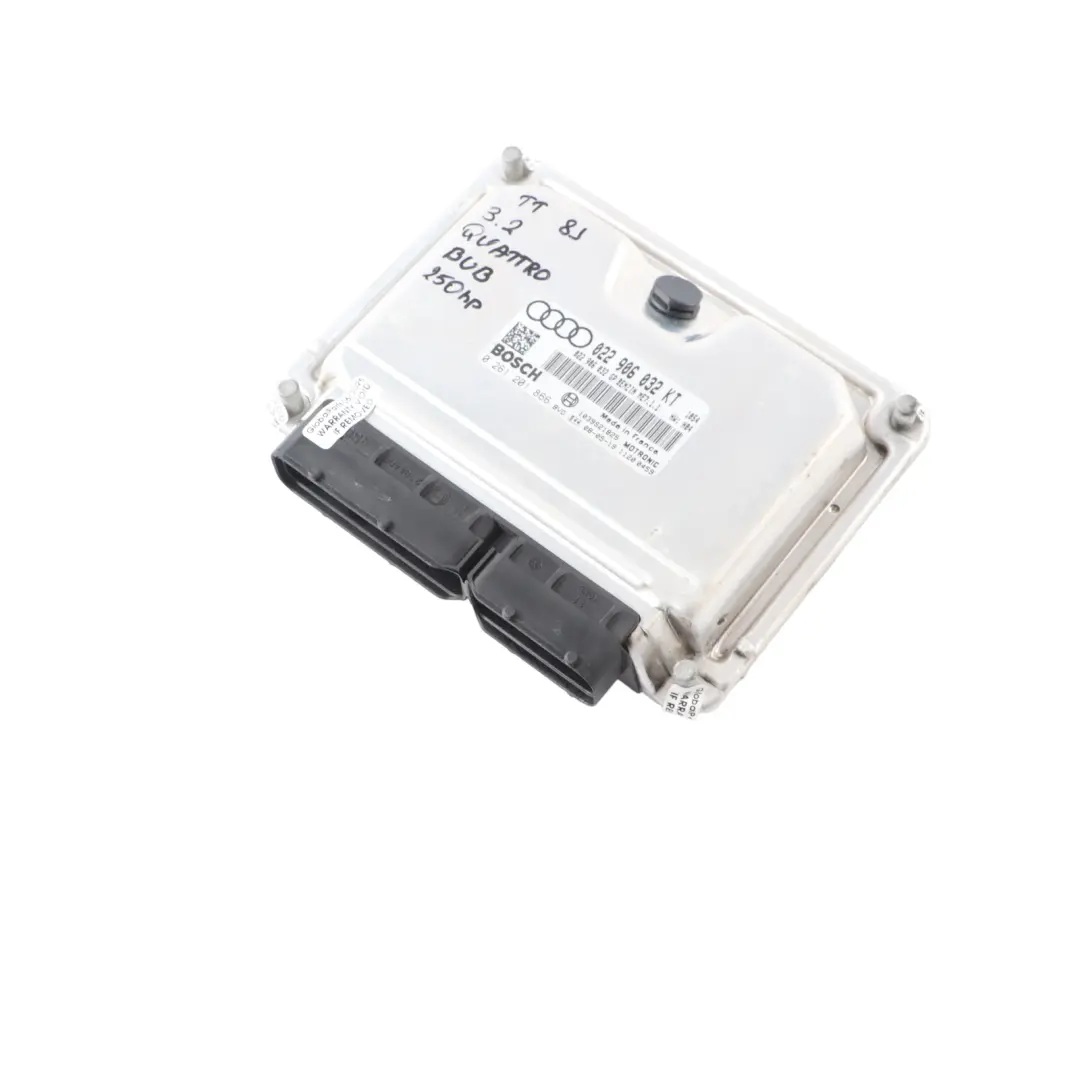 BUB Quattro 250HP Engine Control Unit ECU Manual Audi TT 8J 3.2 FSI - SKU 022906032KT - Part number 022906032KT