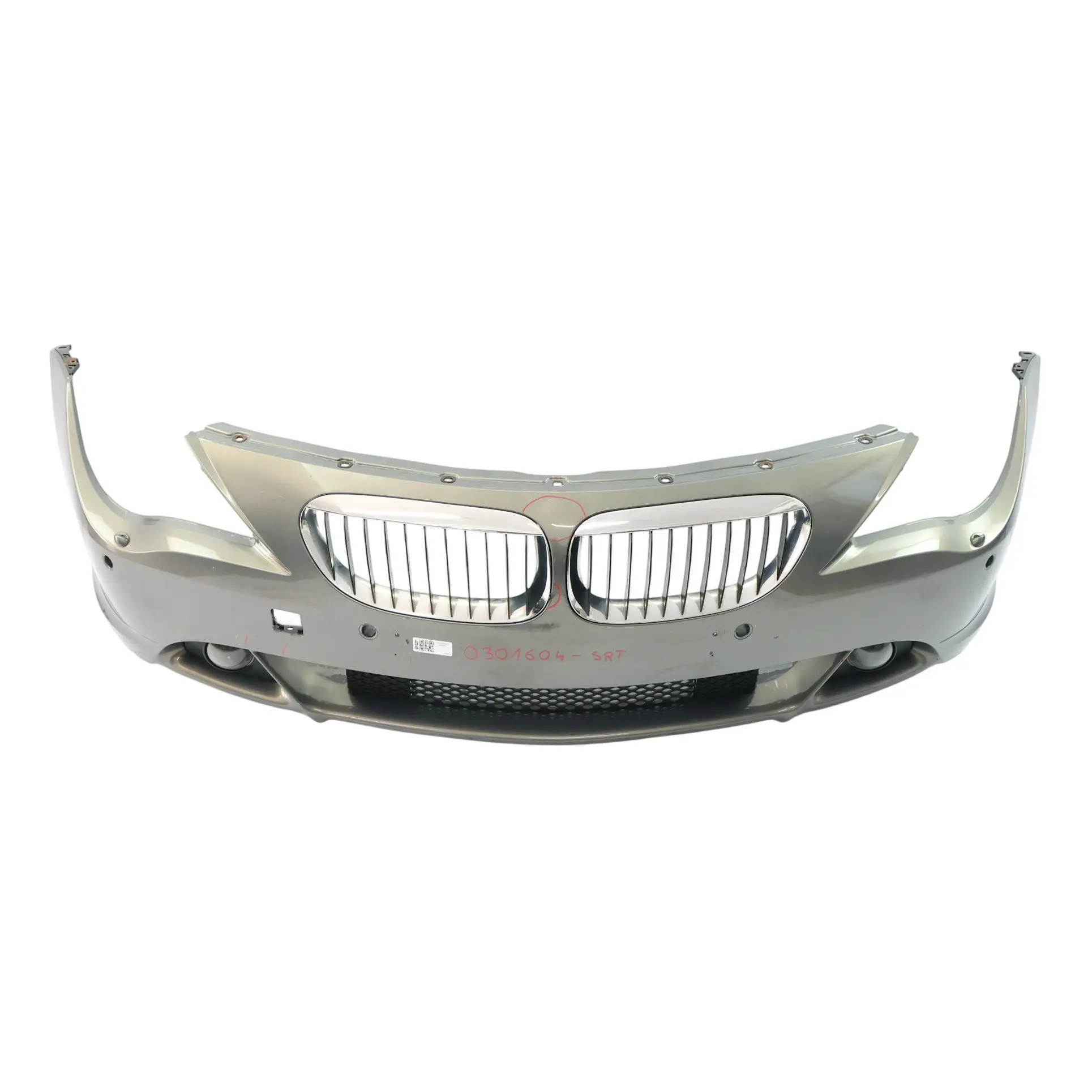 Front Bumper BMW E63 E64 Trim Panel Covering PDC Stratus Grey Metallic - 440