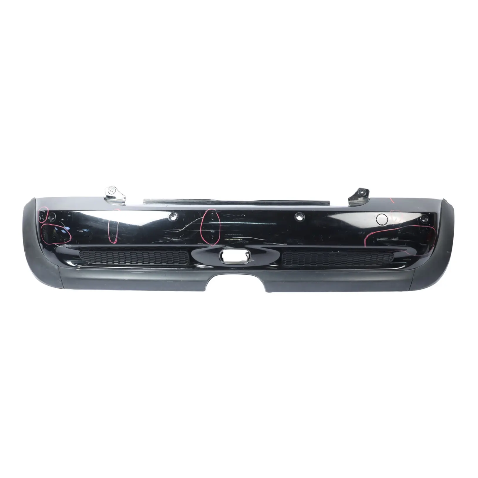 Mini R52 Rear Bumper PDC Cabrio Cooper S Panel Schwarz 2 Black - 668