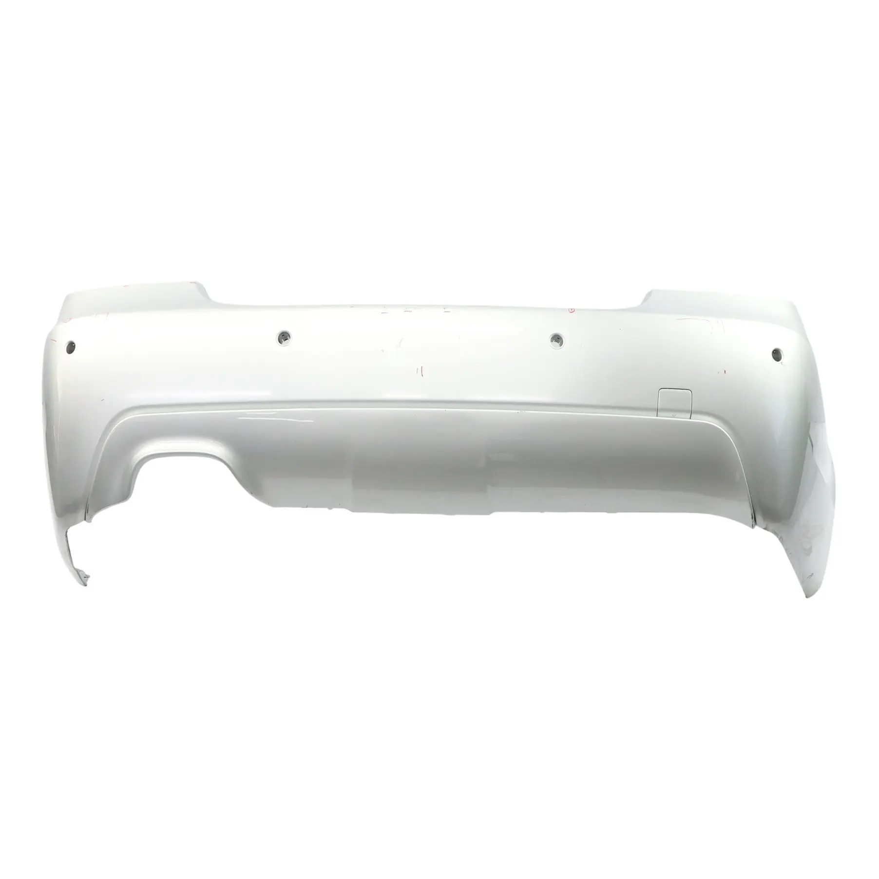 BMW E60 M Sport Rear Bumper Panel PDC Titansilber Titan Silver Metallic - 354