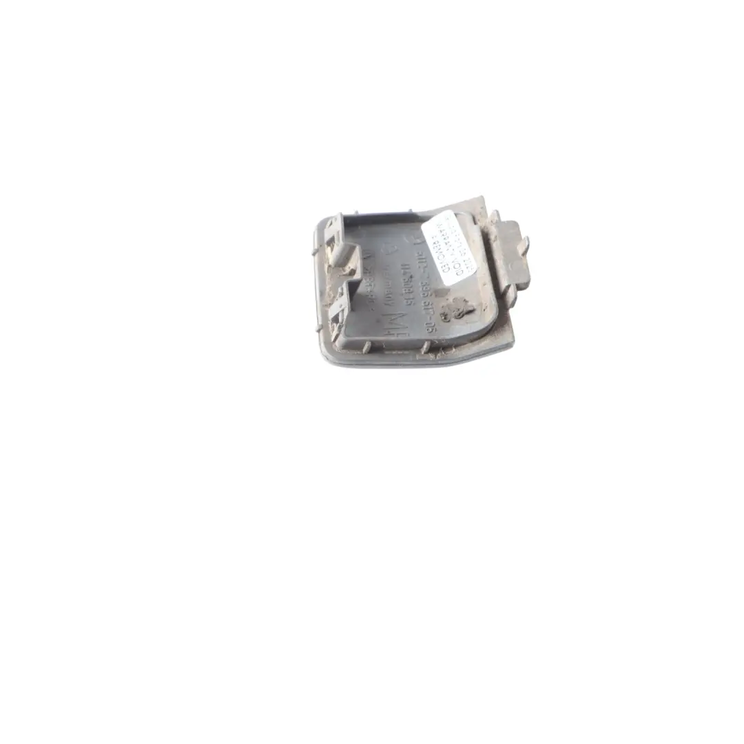 BMW E60 Towing Eye Flap Rear Bumper 7033700 Silbergrau Grey Metallic - A08
