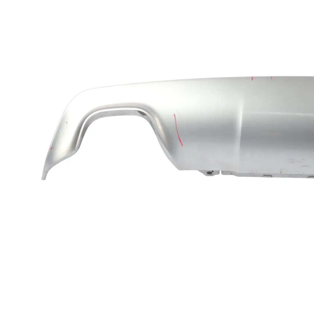 Rear Bumper Diffuser BMW E60 E61 M Sport Cover Trim Silbergrau - A08 0395228