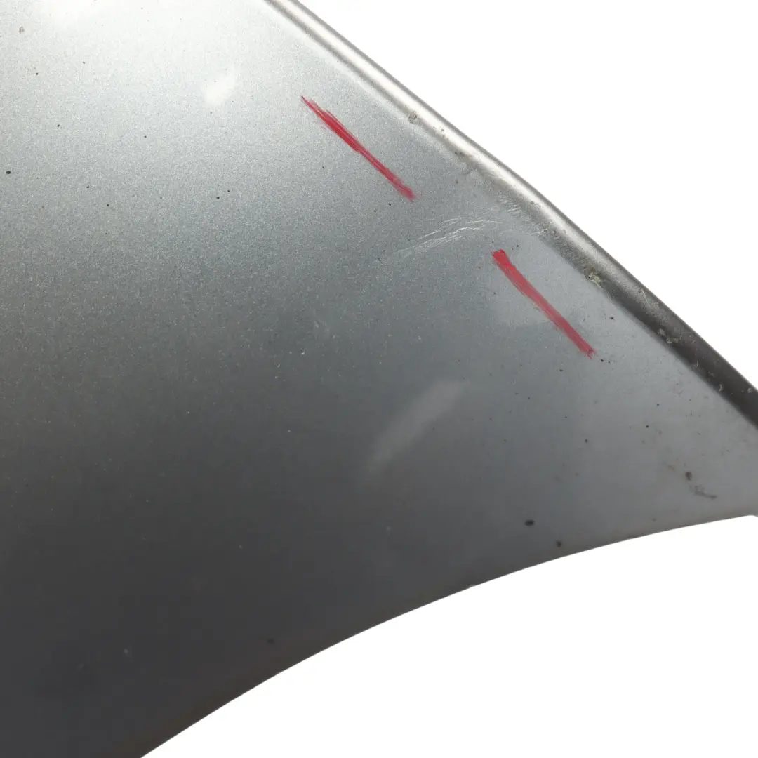 Rear Bumper Diffuser BMW E60 E61 M Sport Cover Trim Silbergrau - A08 0395228