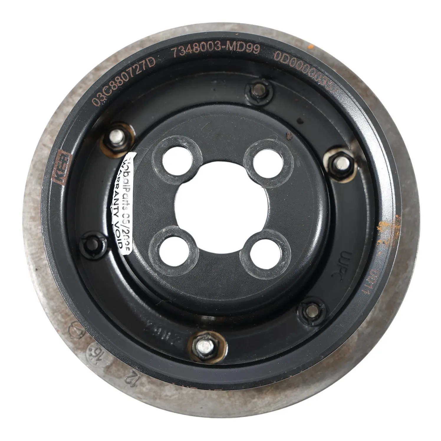 Volkswagen Golf Mk6 1.4 TSI Water Pump Wheel Guide Pulley 03C880727D