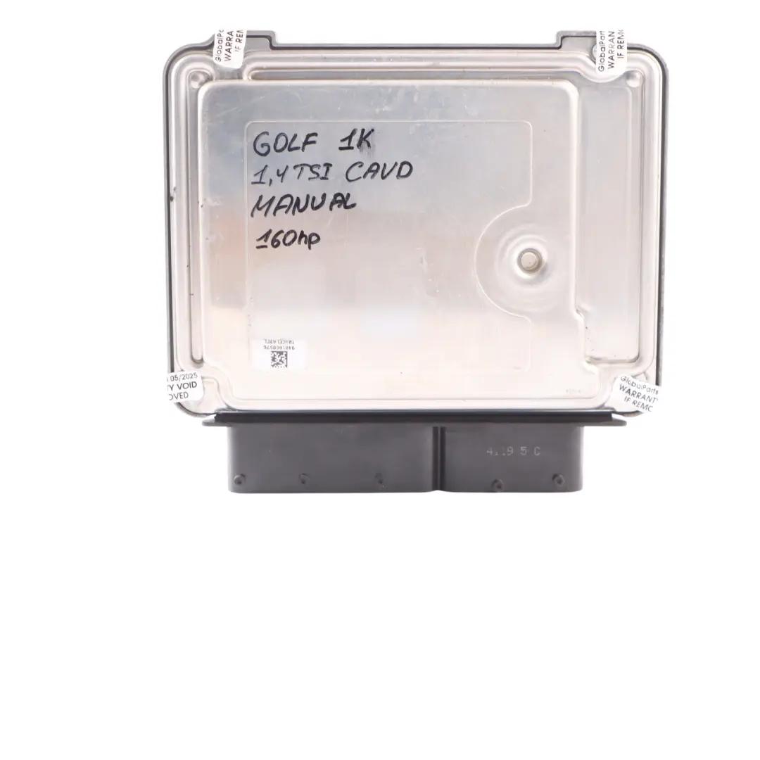 VW Volkswagen Golf Mk6 1.4 TSI CAVD 160HP Engine Unit ECU Kit 03C906027F Manual