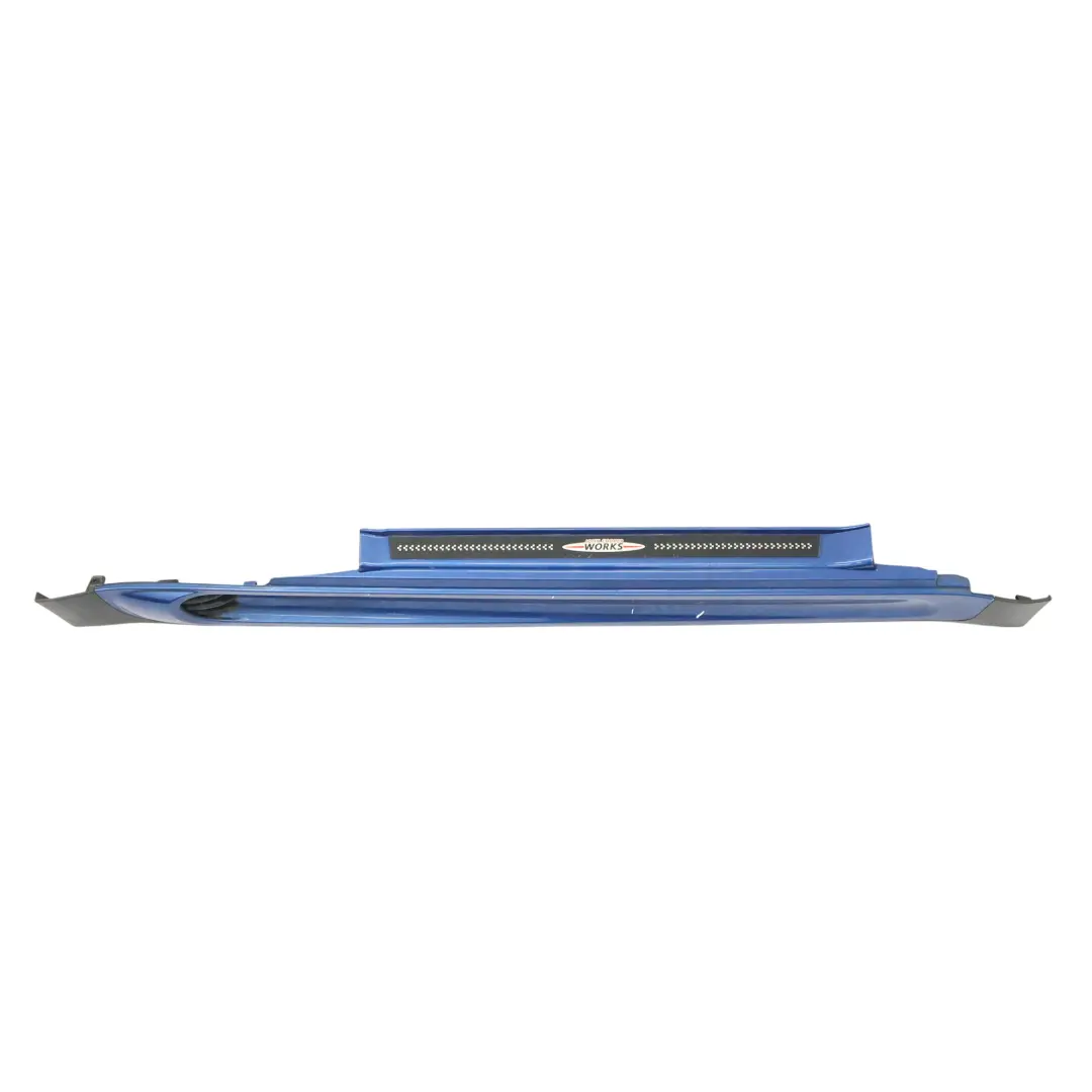 Faldón Lateral Mini R56 R57 JCW Derecha Panel Embellecedor Lightning Blue - A63