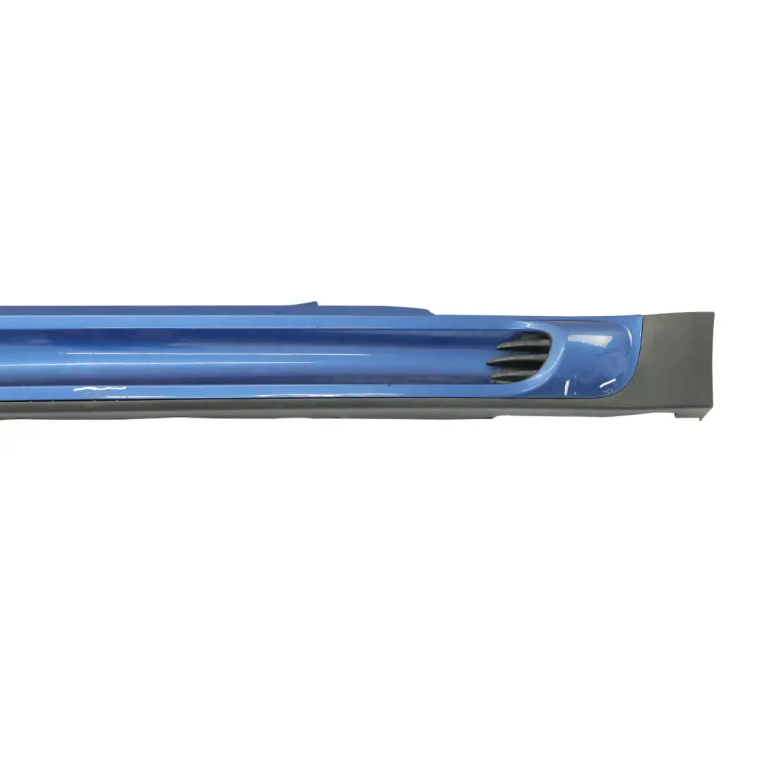 Mini R56 R57 JCW Left Door N/S Sill Skirt Side Trim Lightning Blue - A63