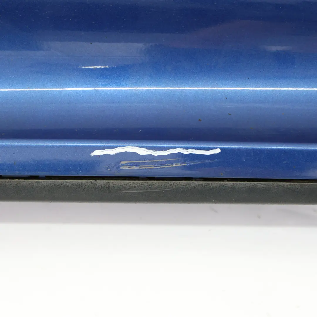 Mini R56 R57 JCW Left Door N/S Sill Skirt Side Trim Lightning Blue - A63