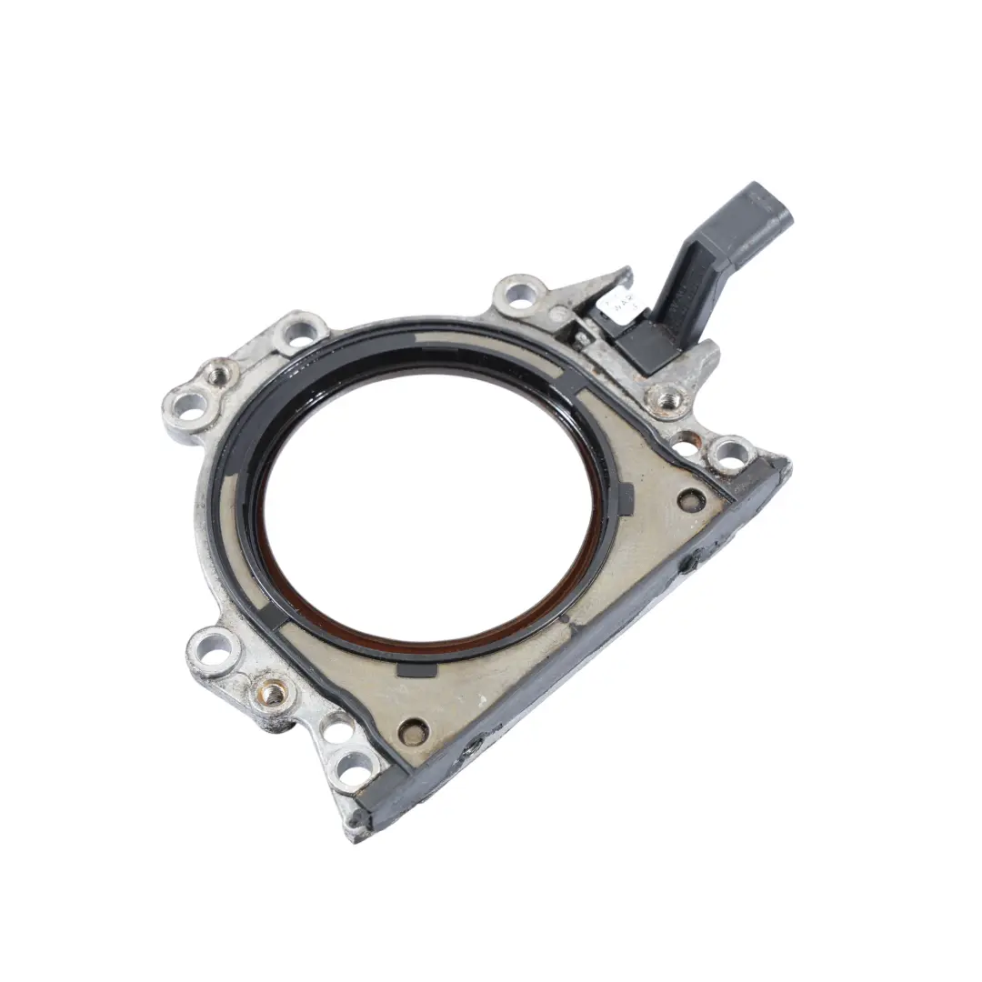 Audi A5 8T 2.0 TDI CSUB Tapa Del Retén Del Cigüeñal Con Sensor 04L103170E