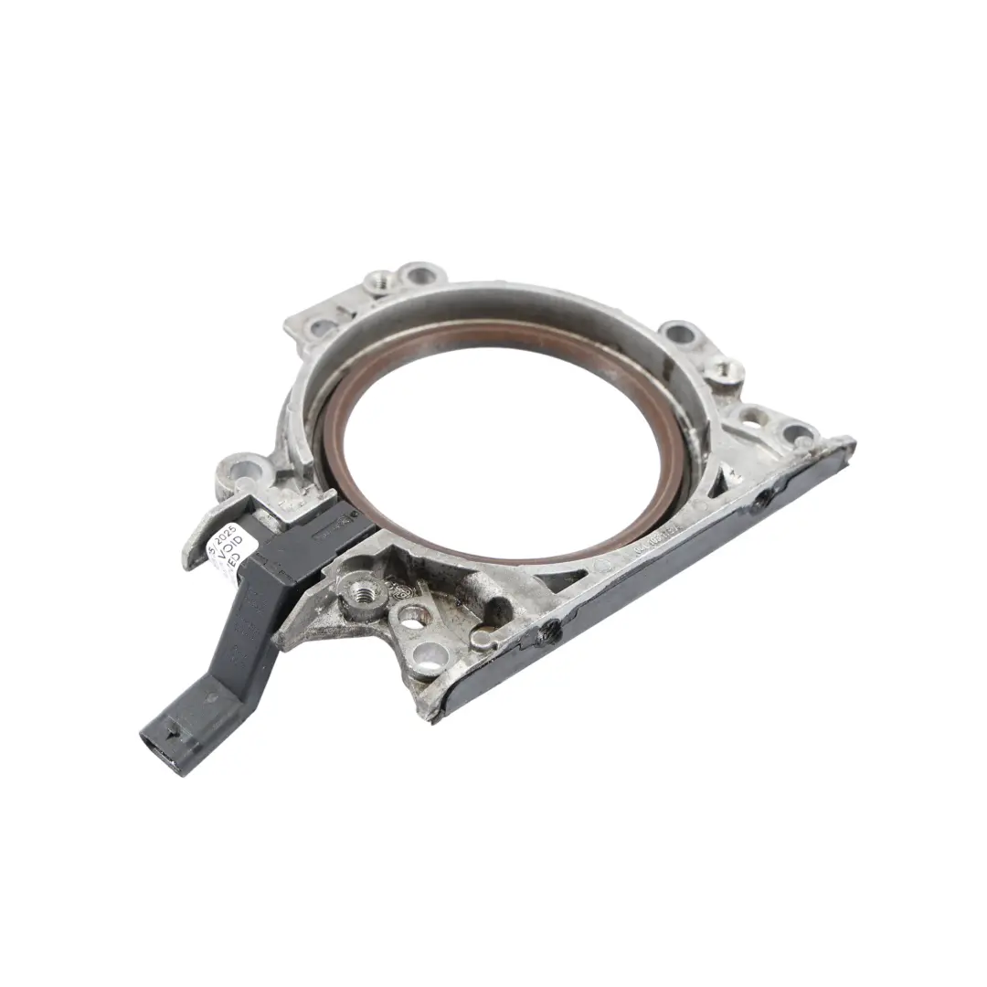 Audi A5 8T 2.0 TDI CSUB Tapa Del Retén Del Cigüeñal Con Sensor 04L103170E