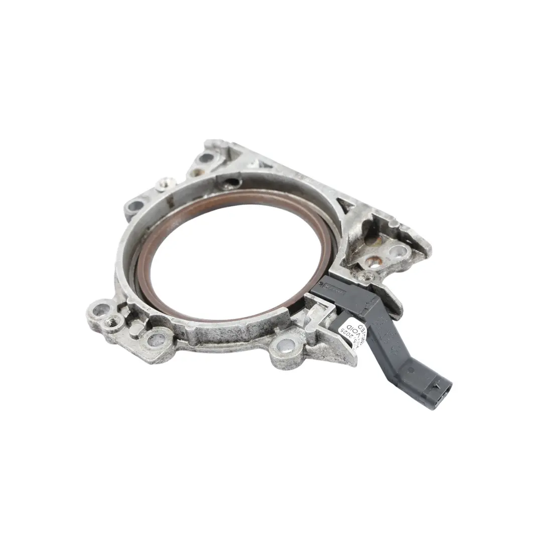 Audi A5 8T 2.0 TDI CSUB Tapa Del Retén Del Cigüeñal Con Sensor 04L103170E