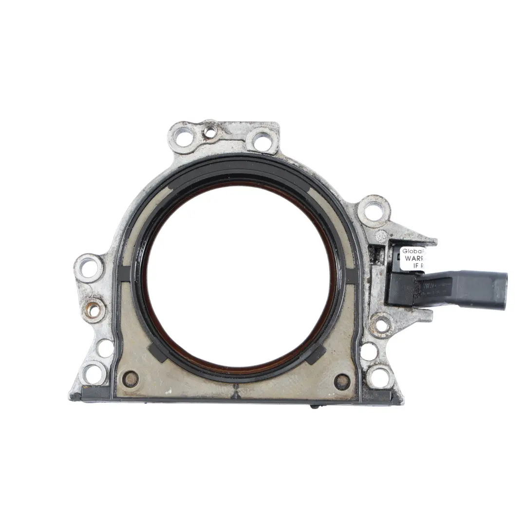 Audi A5 8T 2.0 TDI CSUB Tapa Del Retén Del Cigüeñal Con Sensor 04L103170E