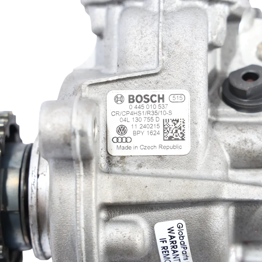 Audi A5 8T 2.0 TDI CSUB Inyector De Combustible Para Motor 04L130755D