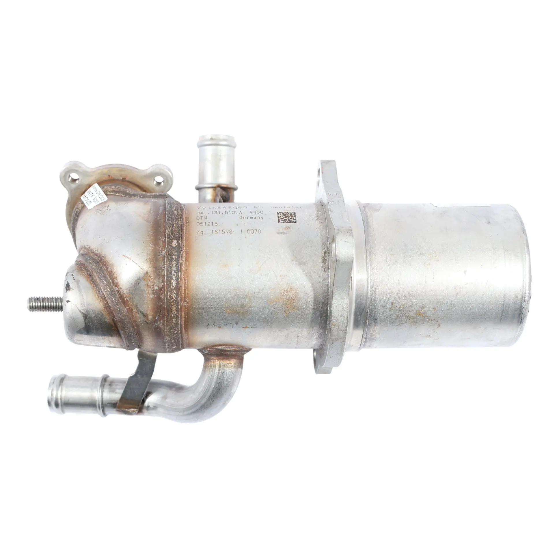 Radiador de la válvula de escape EGR Audi A4 B9 2.0 TDI QUATTRO 04L131512A