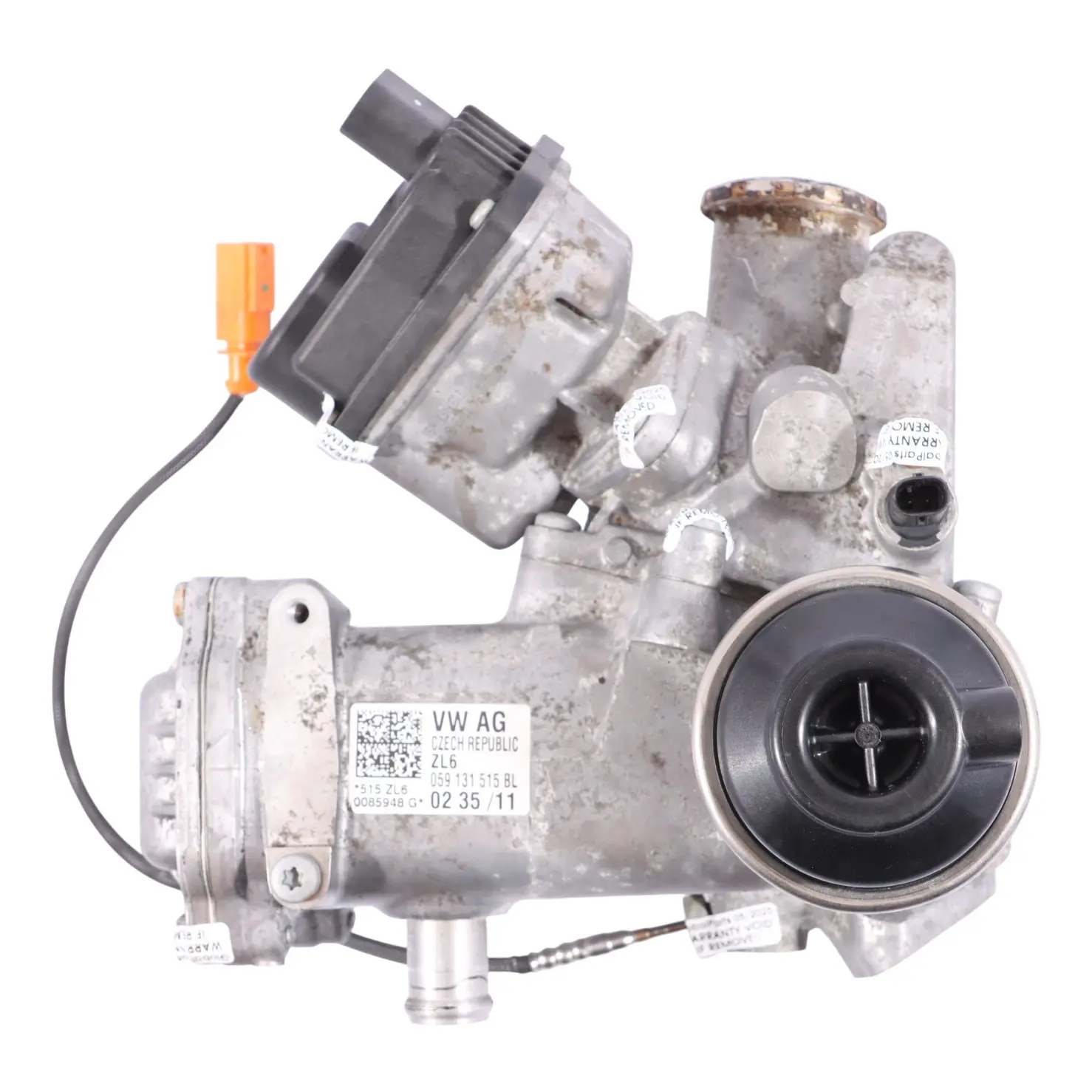 Audi A5 8T Exhaust Cooler EGR Cooler Engine EGR Valve 3.0 TDI 059131515BL