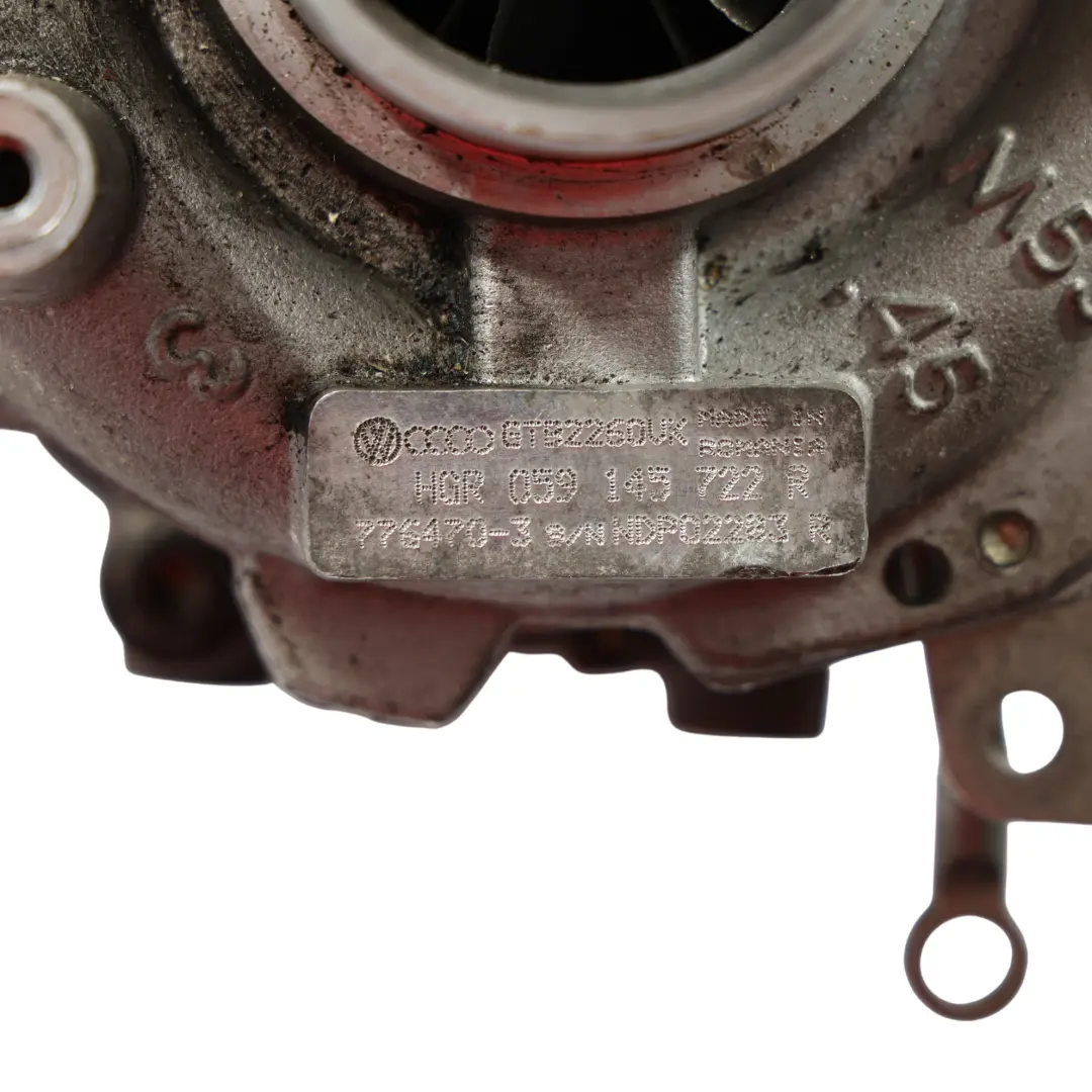 Audi Q7 4L Engine Turbocharger Turbo 059145722R