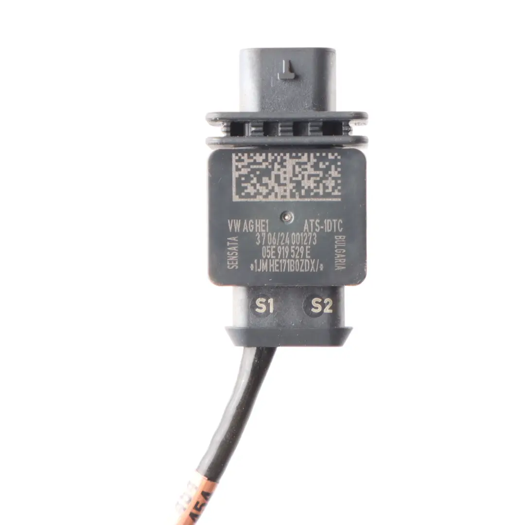 Temperature Sensor Diesel Engine Exhaust Gas Sensor Probe Audi Q2 GA - SKU 05E919529E - Part number 05E919529E
