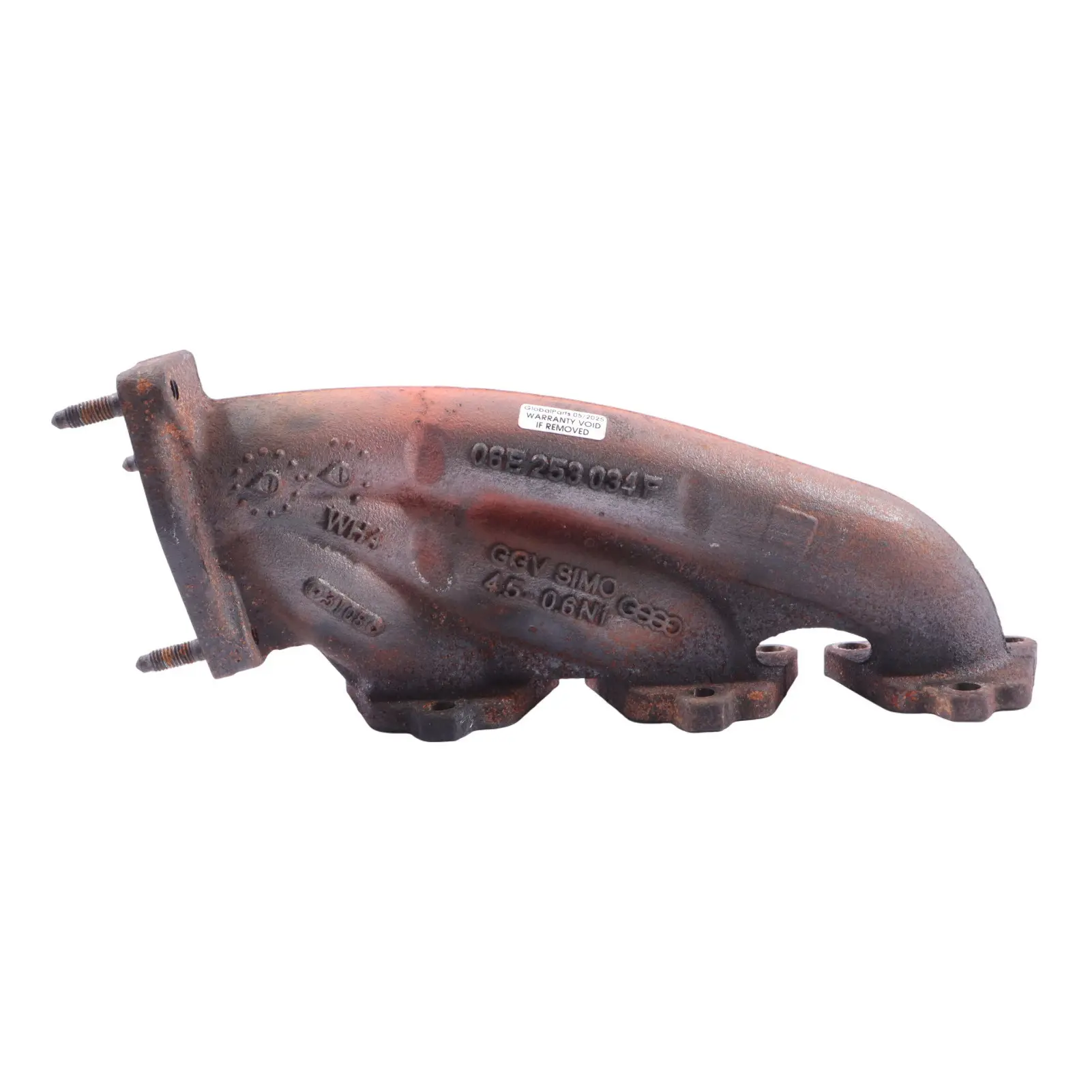 Collecteur D'Échappement Audi A4 B8 A5 8T 3.2 FSI V6 Cyl. 1-3 Droit 06E253034F