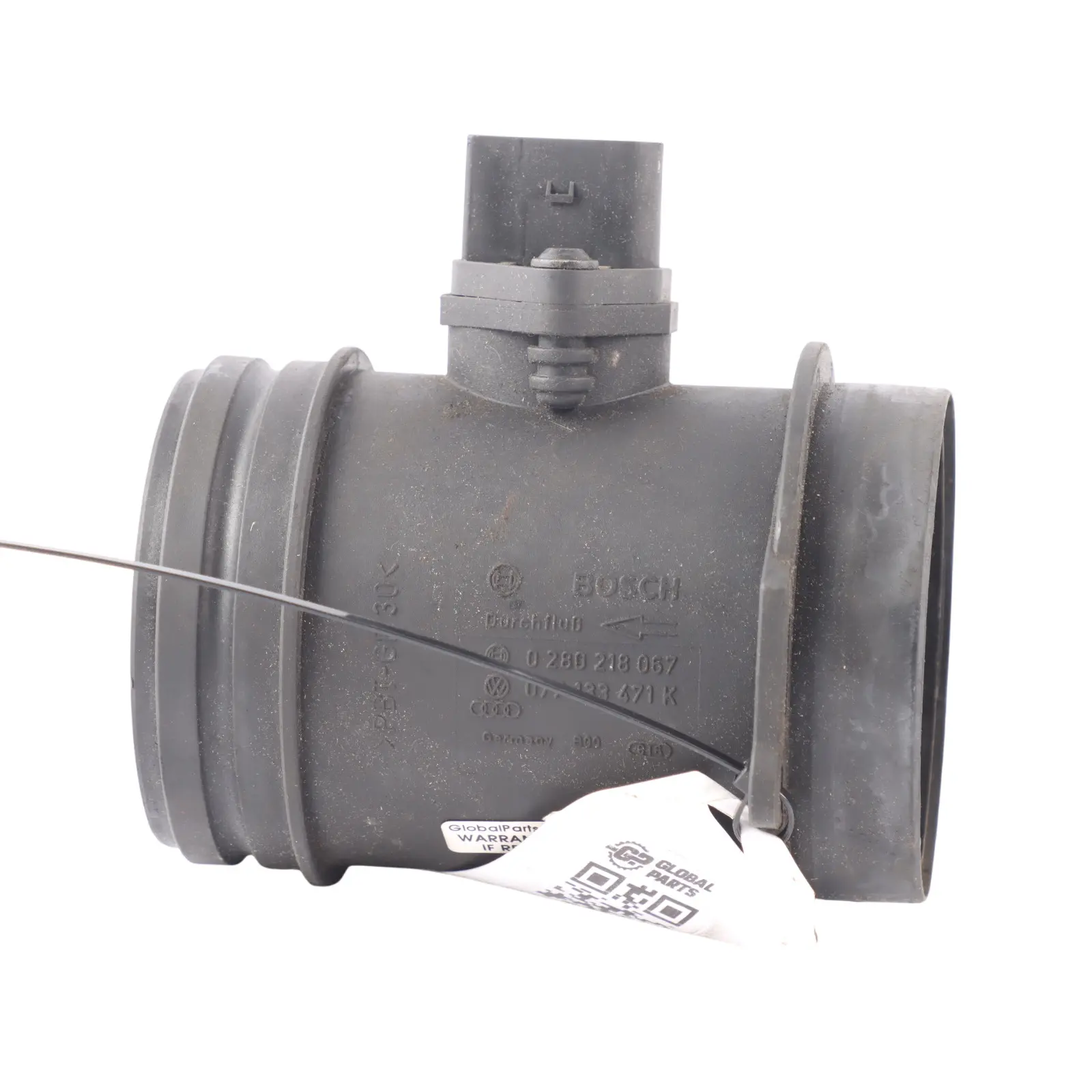 Audi S4 B7 4.2 V8 Air Intake Mass Flow Meter Sensor Intake Unit 077133471K