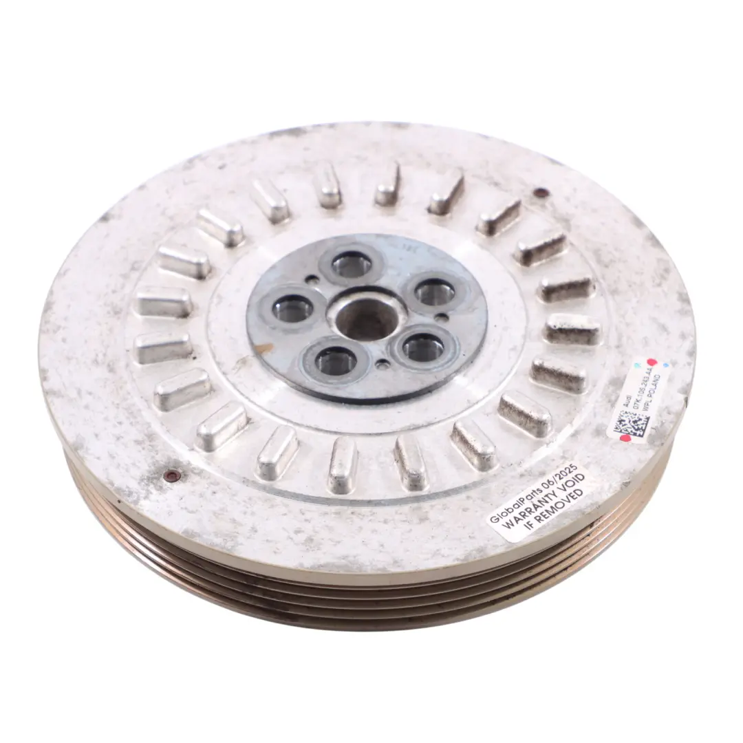 Vibration Damper Crankshaft Pulley Wheel 2.5 TFSI Audi RS3 8V - SKU 07K105243AA - Part number 07K105243AA