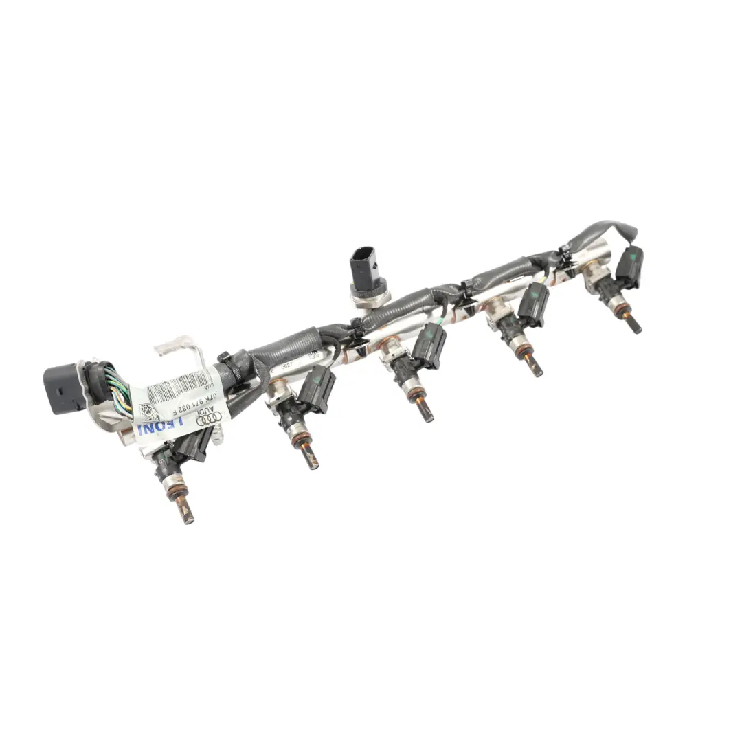 Kraftstoffeinspritzdüsen Einspritzleitung 2.5 TFSI Audi RS3 8V - SKU 07K133681B - Teilenummer 07K133681B