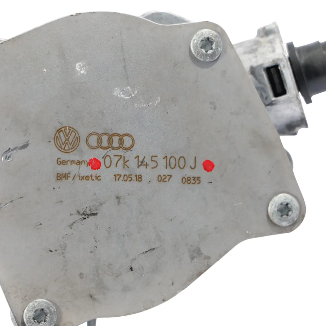 Bomba De Vacío Audi RS3 8V RSQ3 8U 2.5 TFSI Vacuum Motor De Gasolina  - SKU 07K145100J - Número de pieza 07K145100J