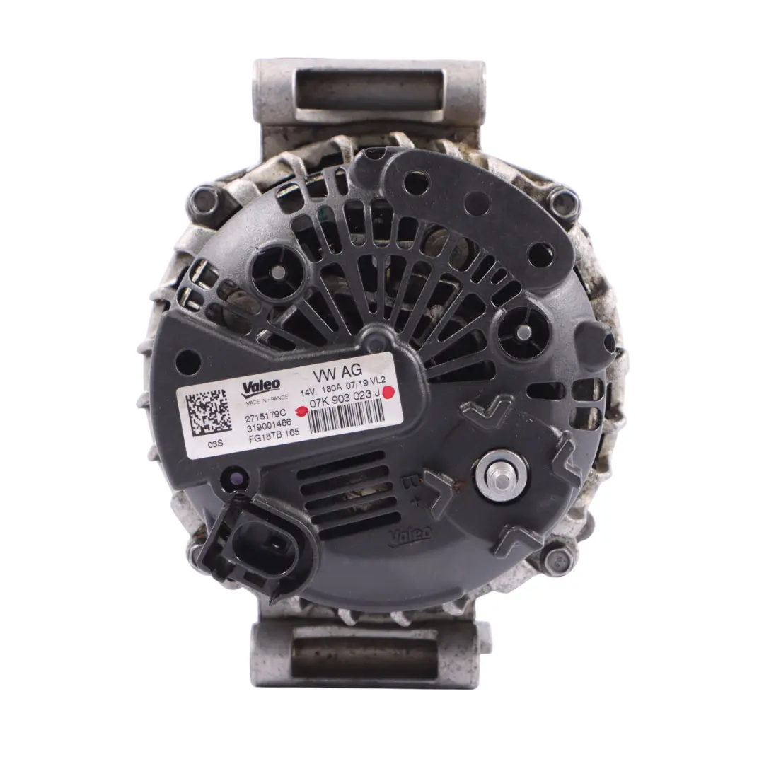 Alternator 14V 180A Audi RS3 8V 2.5 TFSI - SKU 07K903023J - Part number 07K903023J
