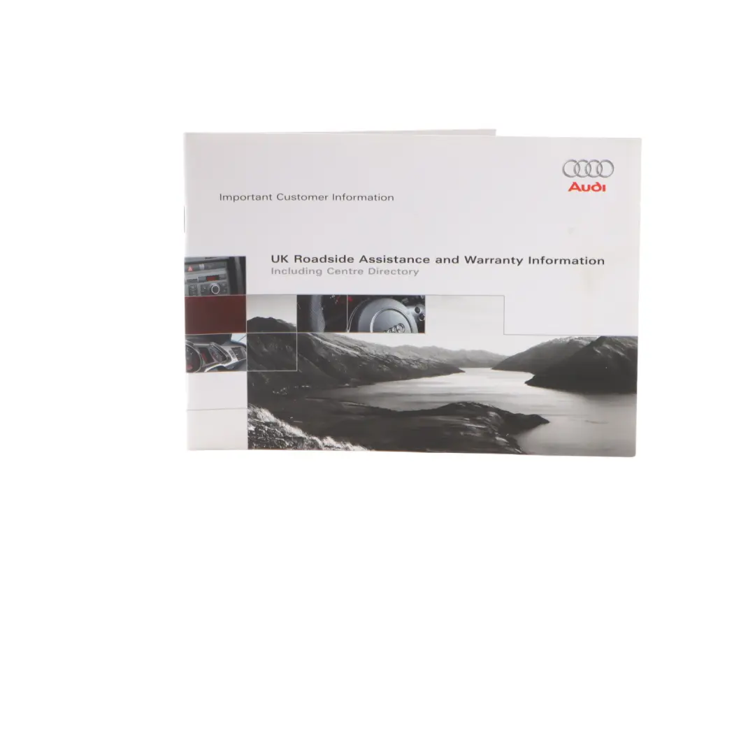 Audi A3 8P Owner's Handbook Manual Service Booklet Pouch Case Wallet Set