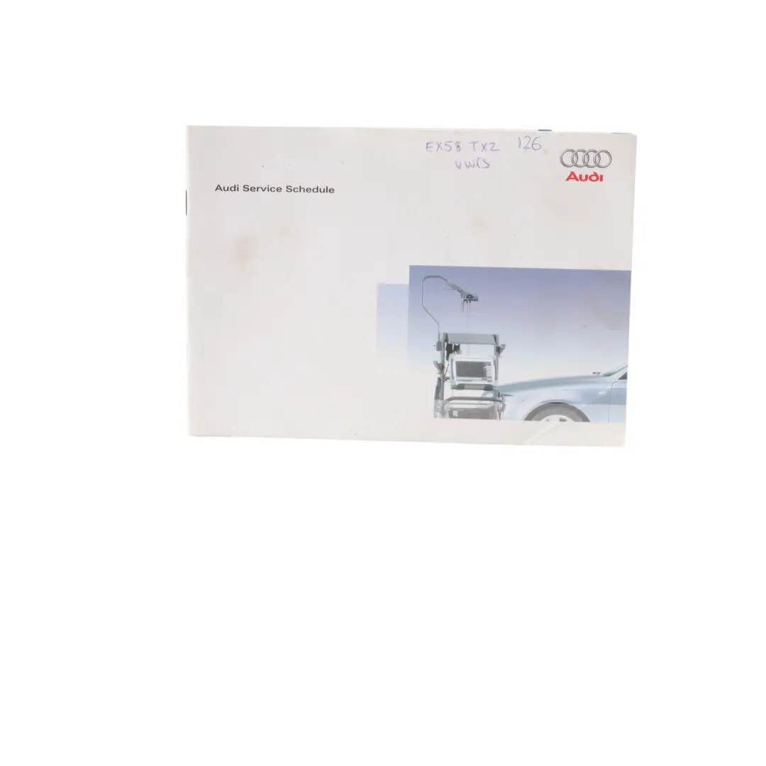 Audi A3 8P Owner's Handbook Manual Service Booklet Pouch Case Wallet Set