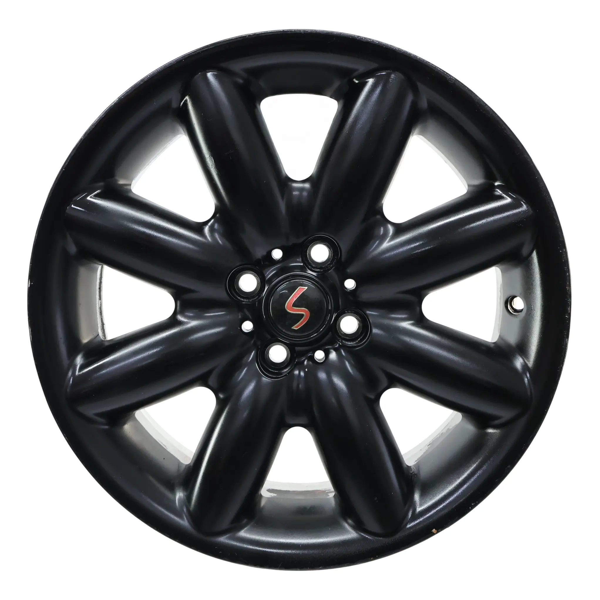 Mini Cooper One R50 R53 R55 R56 Black Wheel Alloy Rim 17" ET:48 7J S-Spoke 85