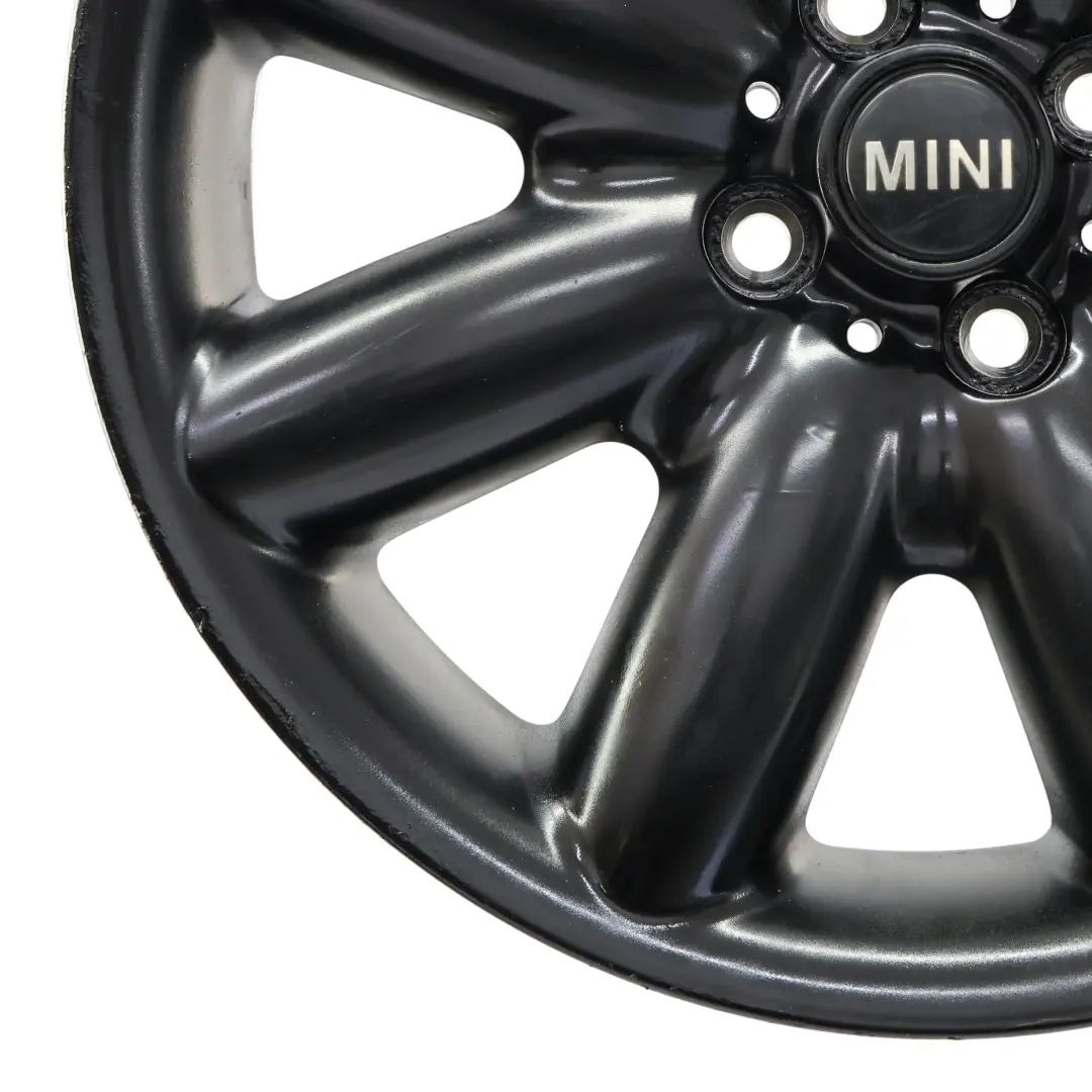 Mini Cooper R50 R53 R55 R56 R57 Cerchio in lega nero 17" ET:48 7J S-Spoke 85