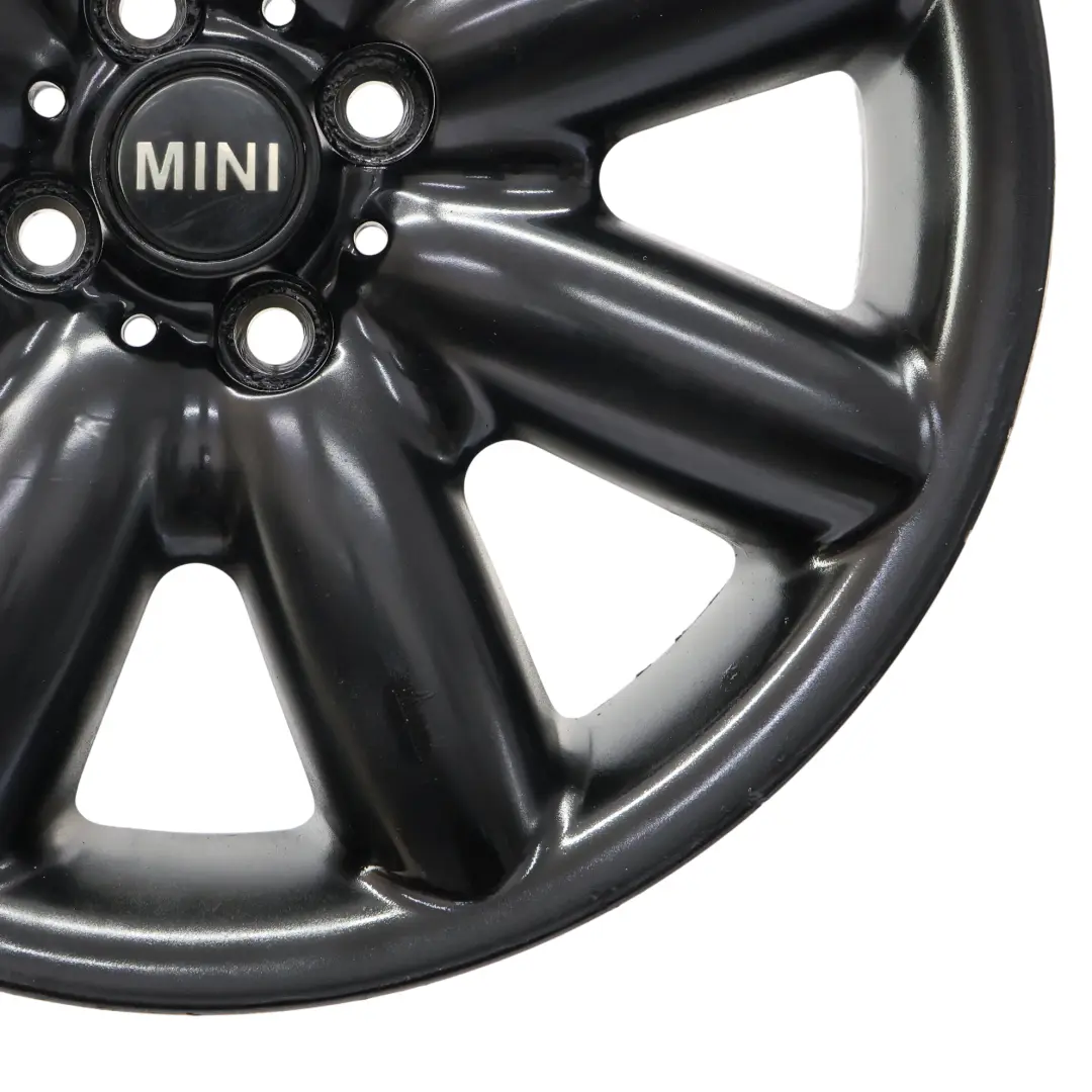 Mini Cooper R50 R53 R55 R56 R57 Cerchio in lega nero 17" ET:48 7J S-Spoke 85