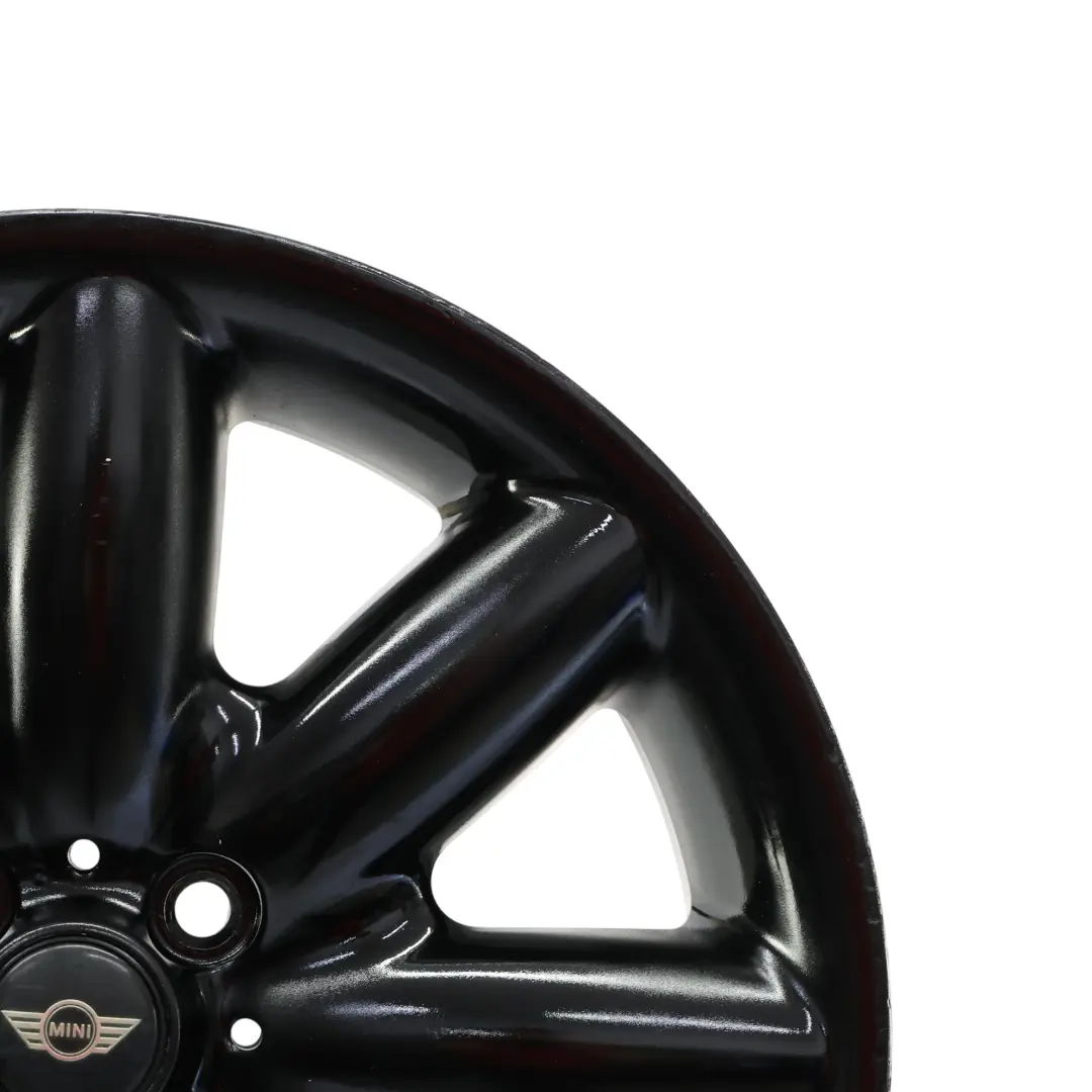 Mini Cooper R50 R53 R55 R56 R57 Black Wheel Alloy Rim 17" ET:48 7J S-Spoke 85