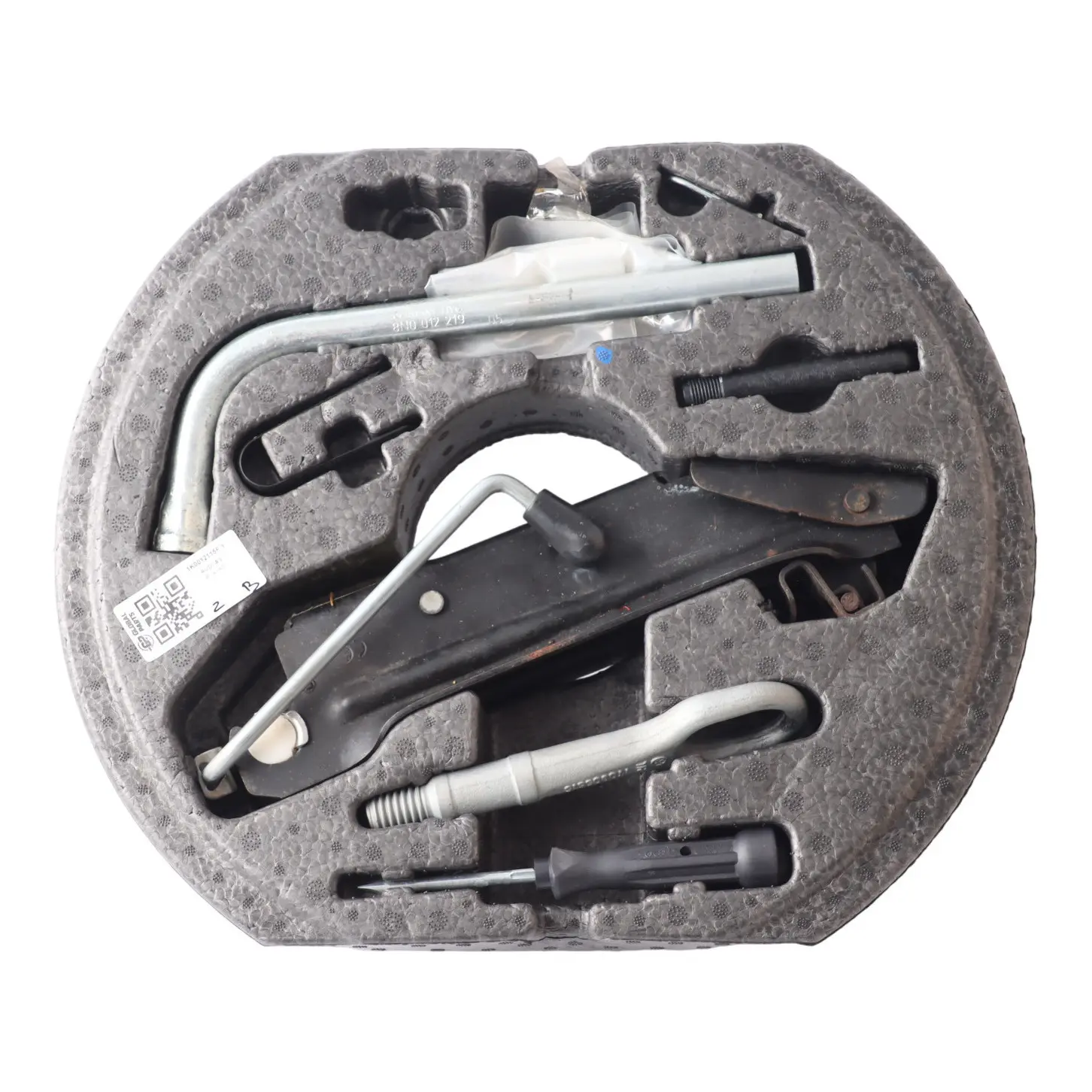 Audi A3 8P Emergency Wheel Tool Kit Spare Wheel Foam Lifting Jack 1K0012115F