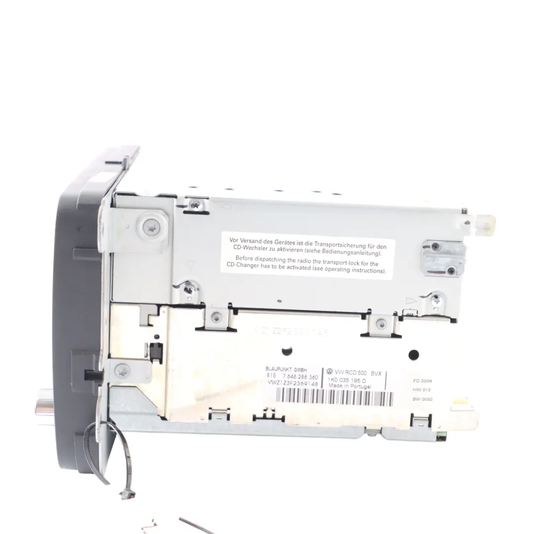 Player Volkswagen Golf Mk5 V Touran Mk1 Radio Head Unit CD - SKU 1K0035195D - Part number 1K0035195D