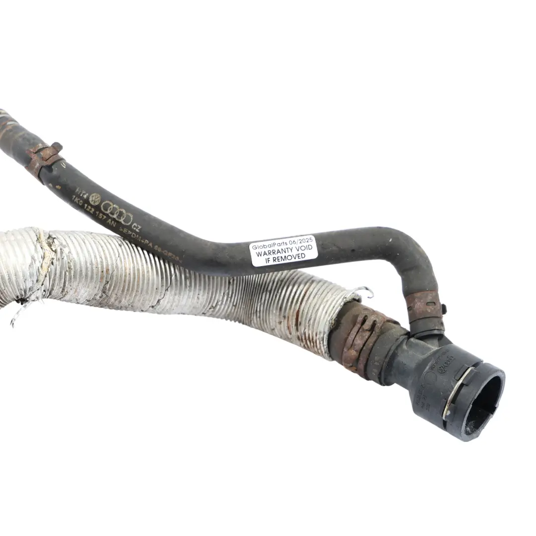 Mk5 V Mk6 VI Benzin Motor Wasser Kühlmittel Schlauch Leitung VW Golf - SKU 1K0122157AN - Teilenummer 1K0122157AN