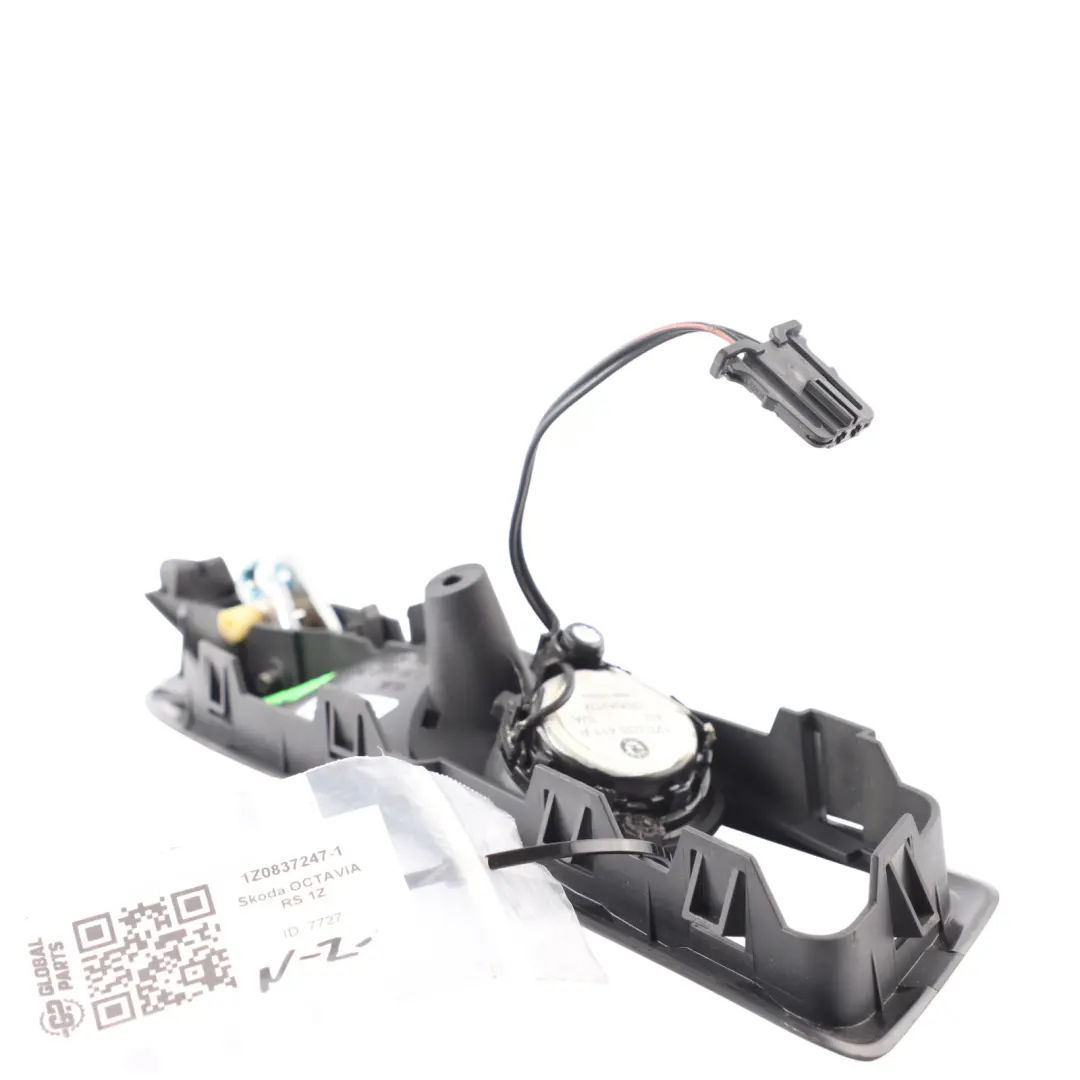 1Z Interior Front Door Handle Trim Left N/S Speaker Skoda Octavia RS - SKU 1Z0837247-1 - Part number 1Z0837247