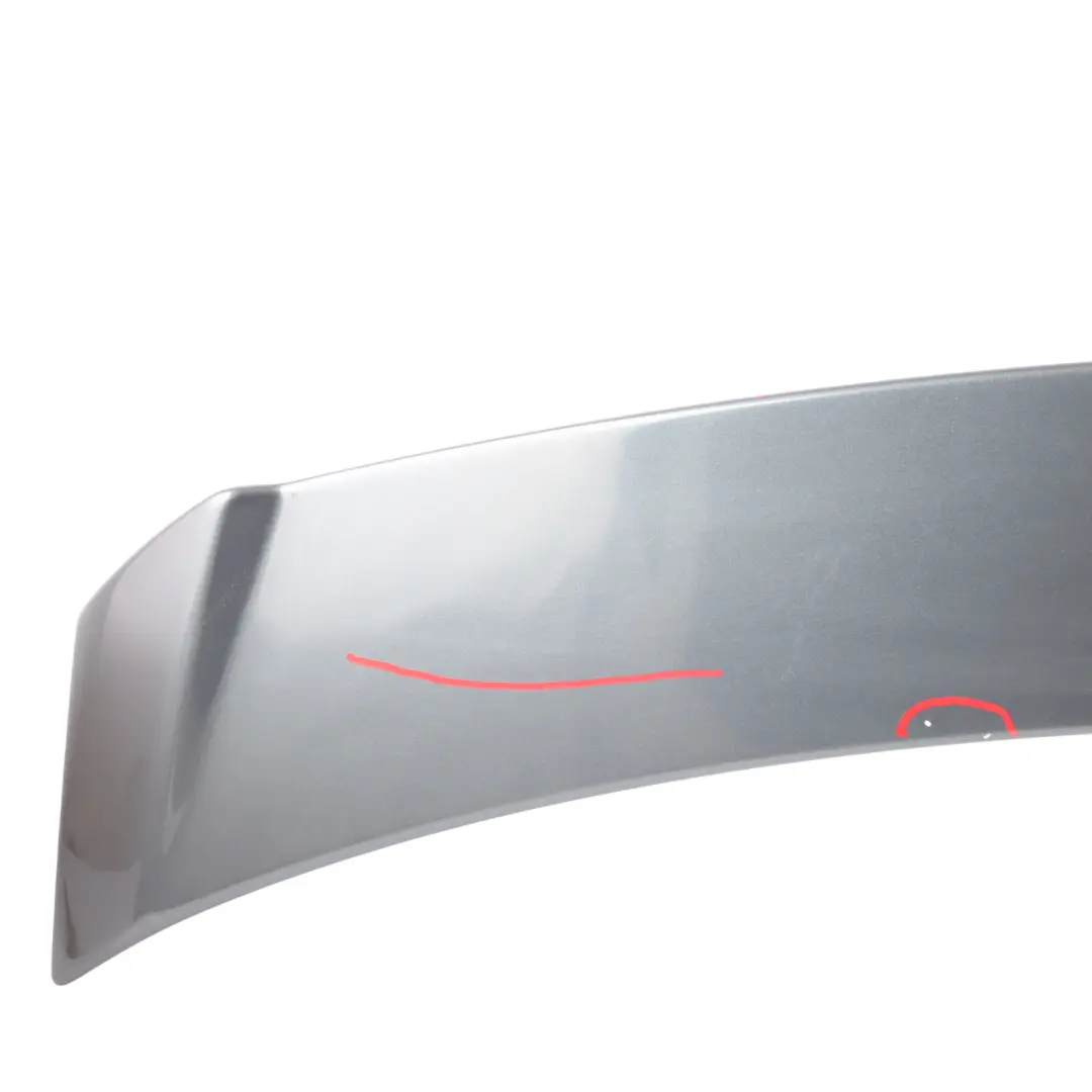 VRS Rear Boot Trunk Lid Tailgate Spoiler Anthracite Grey - F8J Skoda Octavia II - SKU 1Z5827939-SDA - Part number 1Z5827939