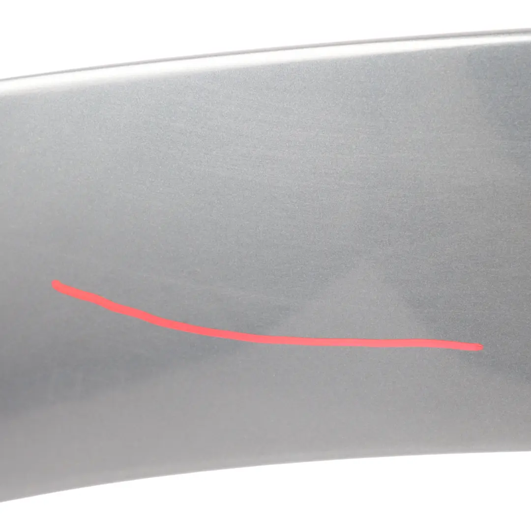 VRS Rear Boot Trunk Lid Tailgate Spoiler Anthracite Grey - F8J Skoda Octavia II - SKU 1Z5827939-SDA - Part number 1Z5827939