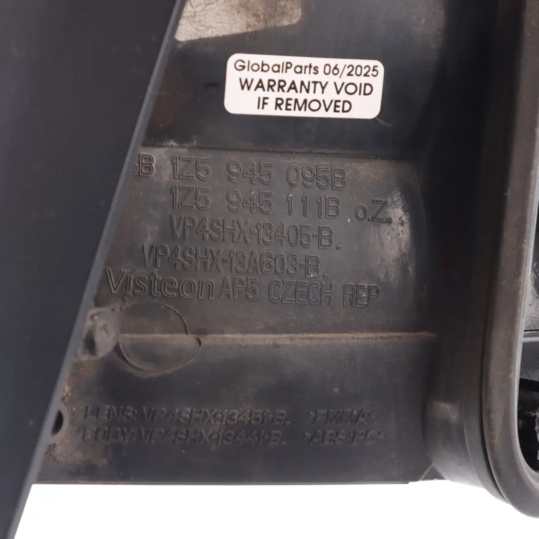 Mk2 1Z Tail Light Lamp Side Panel Rear Left N/S Skoda Octavia - SKU 1Z5945111B - Part number 1Z5945111B