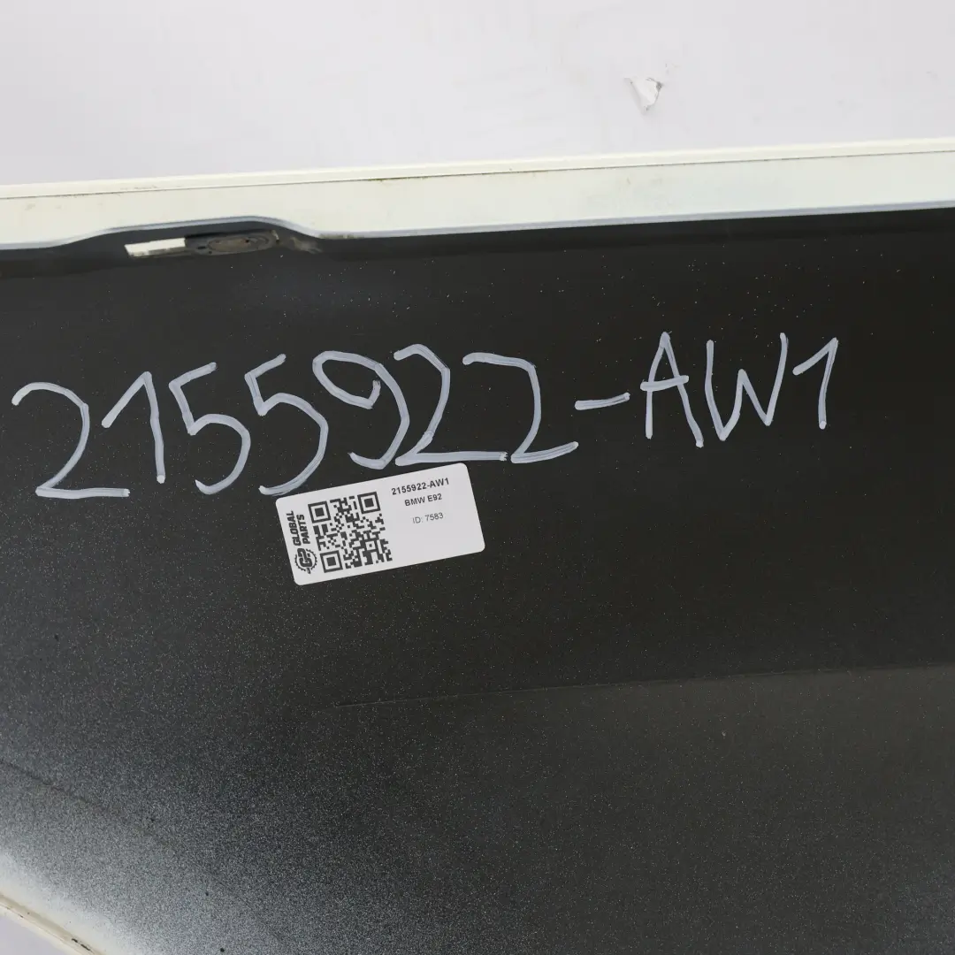 BMW E92 Parafango Anteriore Pannello Destro Alpinweiss 3 Bianco - 300