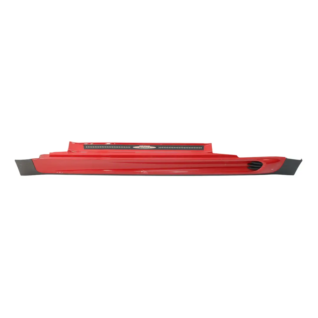 Side Skirt Mini R56 R57 JCW Left N/S Door Sill Trim Chili Red - 851