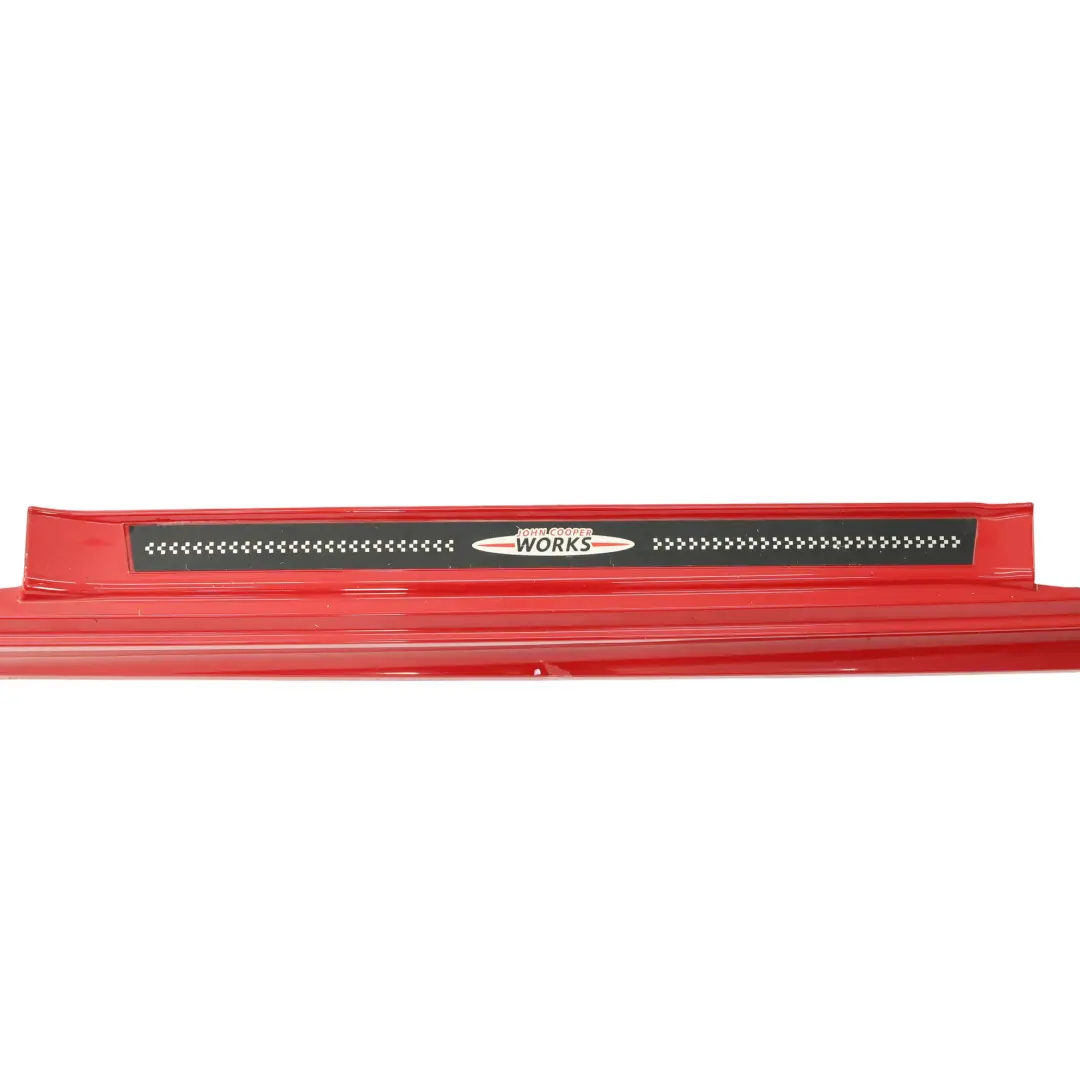 Side Skirt Mini R56 R57 JCW Left N/S Door Sill Trim Chili Red - 851